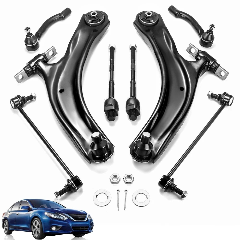 8pc Front Lower Control Arms – Suspension Kit for Nissan Rogue 2008-2013 & Se…