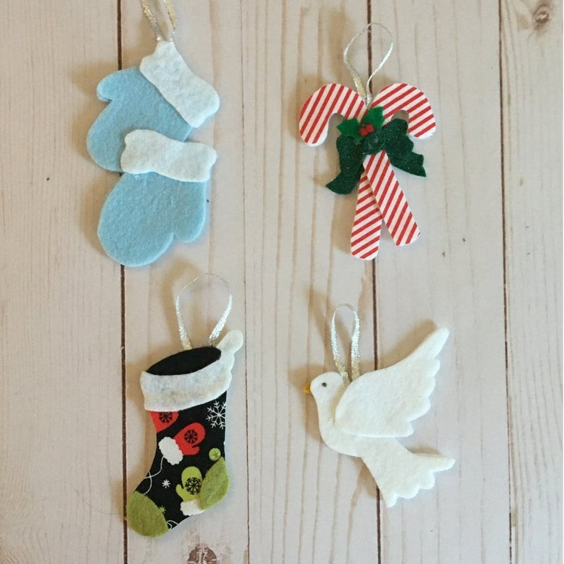 Christmas Ornament Felt Set – Trim the Felt Tree with Whimsy and Wonder