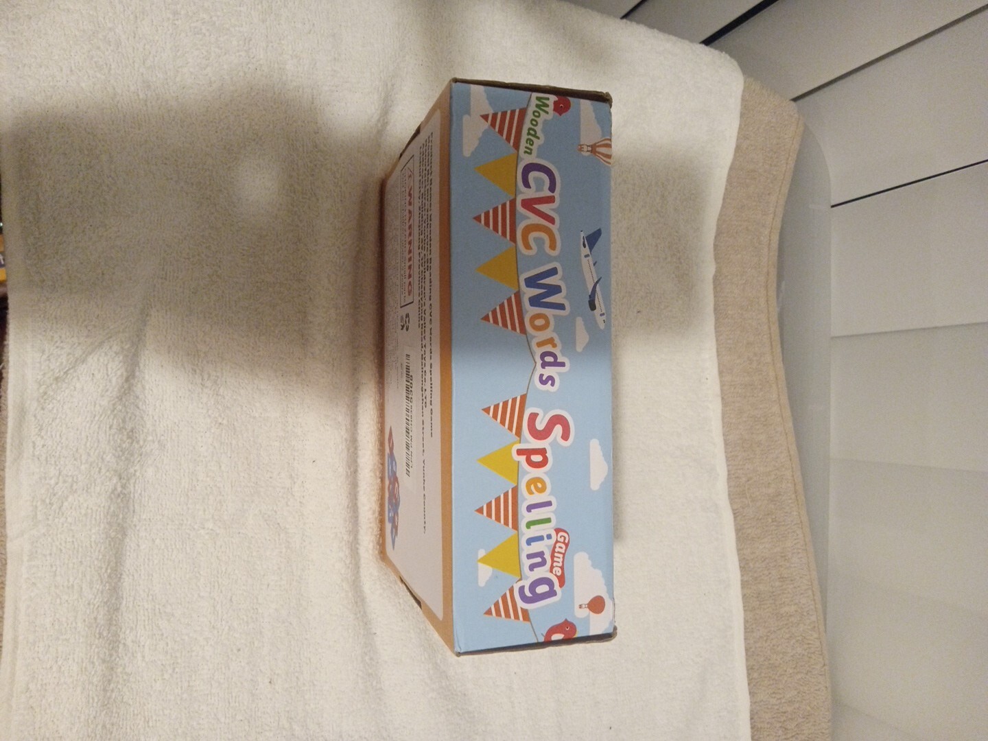 Gojmzo Wooden CVC Words Spelling Game Pre Kindergarten and Kindergarten.