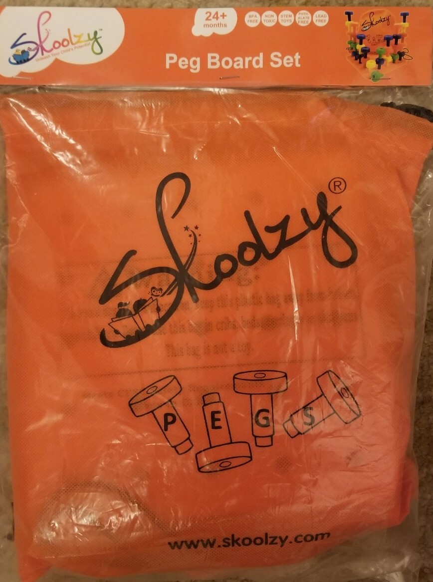 Skoolzy Peg Board Set *24 Months*