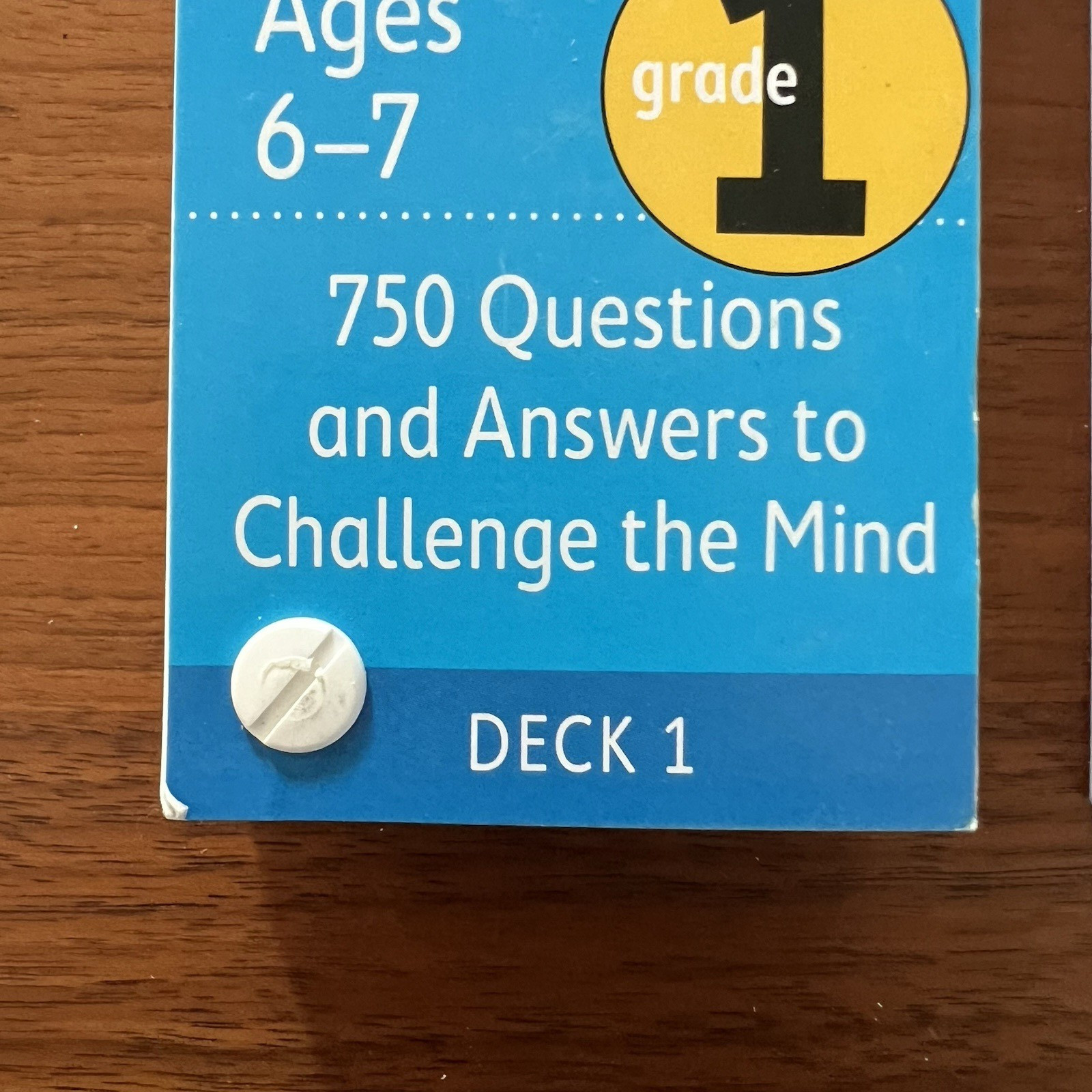 Brain Quest Learn Multi-Subject Grade 1 Ages 6-7 Lot of 2 Quiz Deck 4th Ed 2012