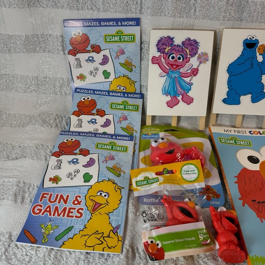 Sesame Street-themed Items Multi-color