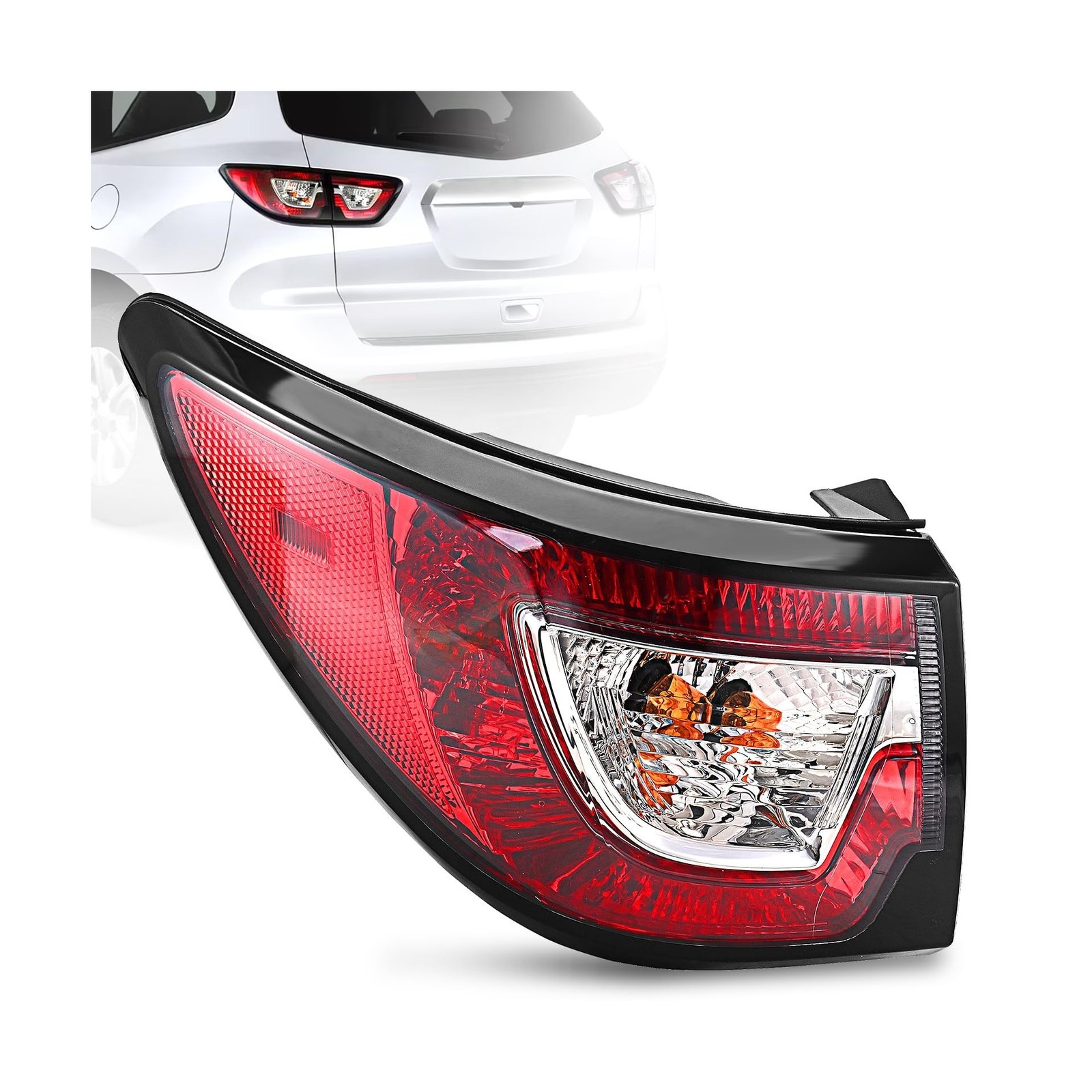 Tail Lights Assembly Compatible with 2013 2014 2015 2016 2017 Chevy Traverse …