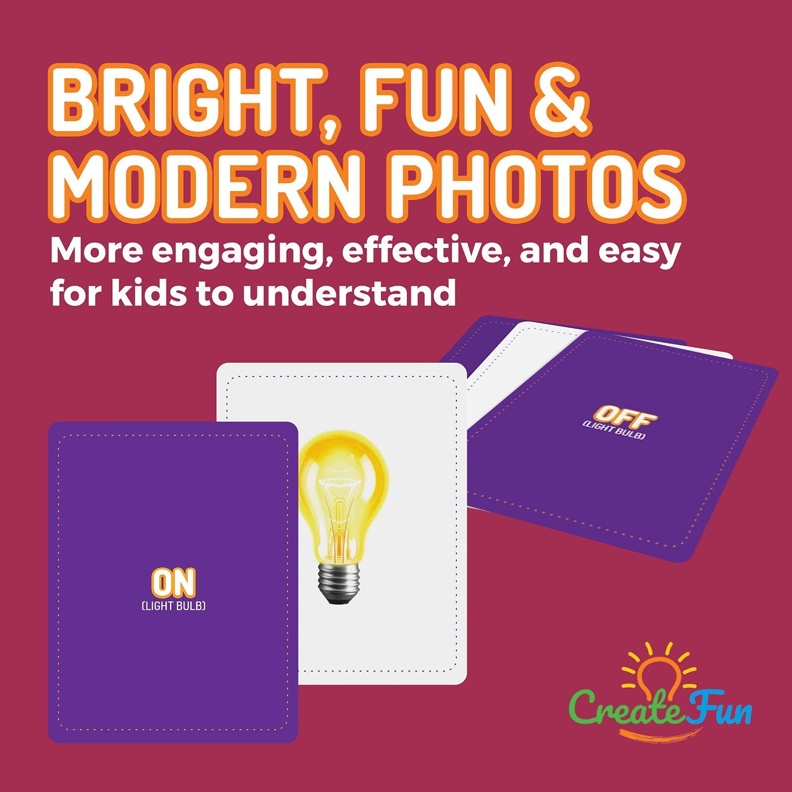 299 Vocabulary Builder Flash Cards – Educational Photo Cards for ESL, Speech The
