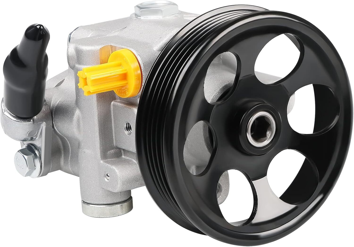 Power Steering Pump with Pulley Compatible with Subaru Impreza H4 2.0L 2.5L –