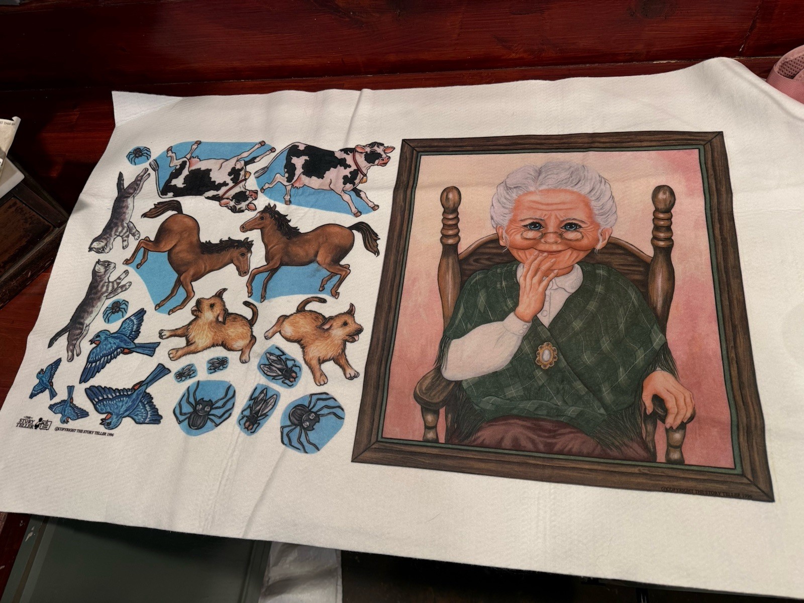 Felt Story Board Old Lady Swallowed A Fly Librarian Teacher Supply
