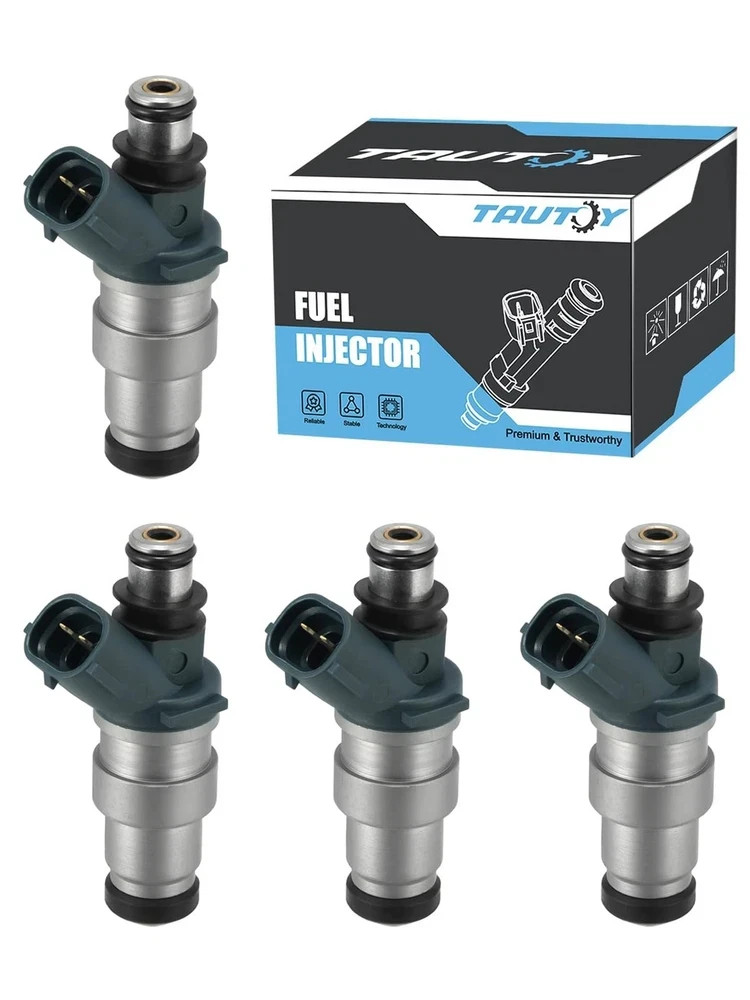TAUTOY FJ376 Fuel Injectors 4PCS 2.4L Only For Toyota Tacoma 1995 1996 1997 1…