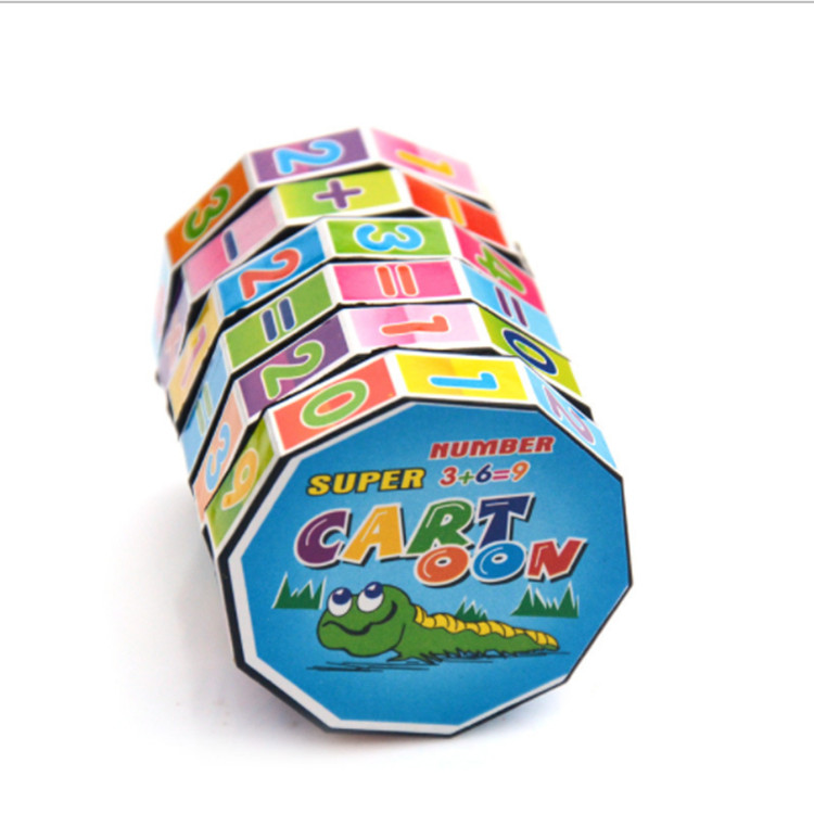 Math Learning magic number square Plastic Creative Mathematical Digital Cube Toy