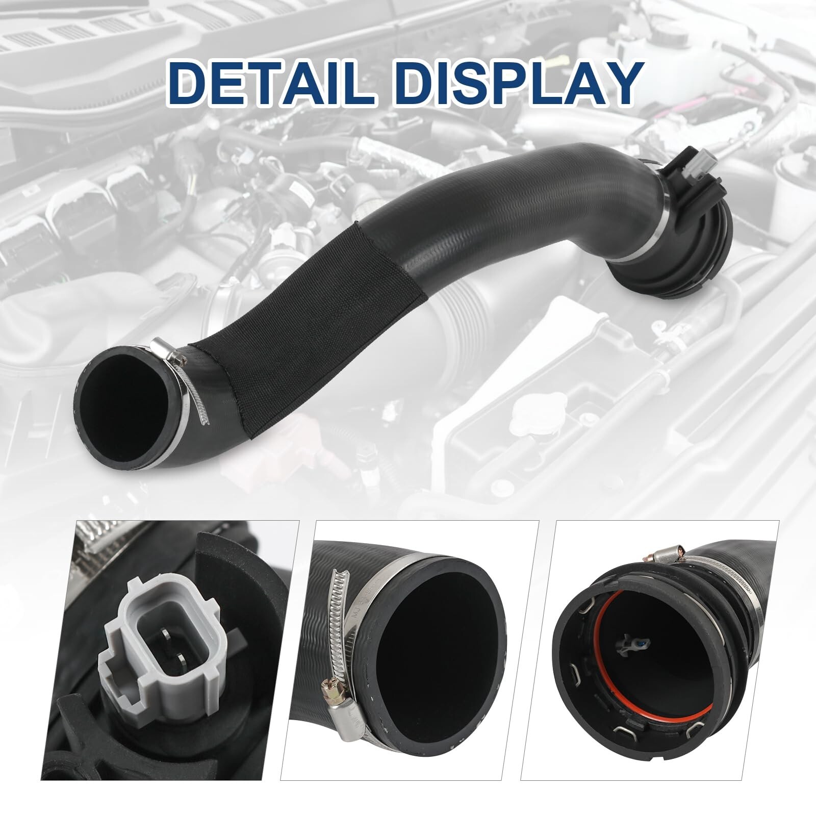 Turbo Intercooler Outlet Tube Compatible with 2017-2019 Ford F-250 F-350 Supe…