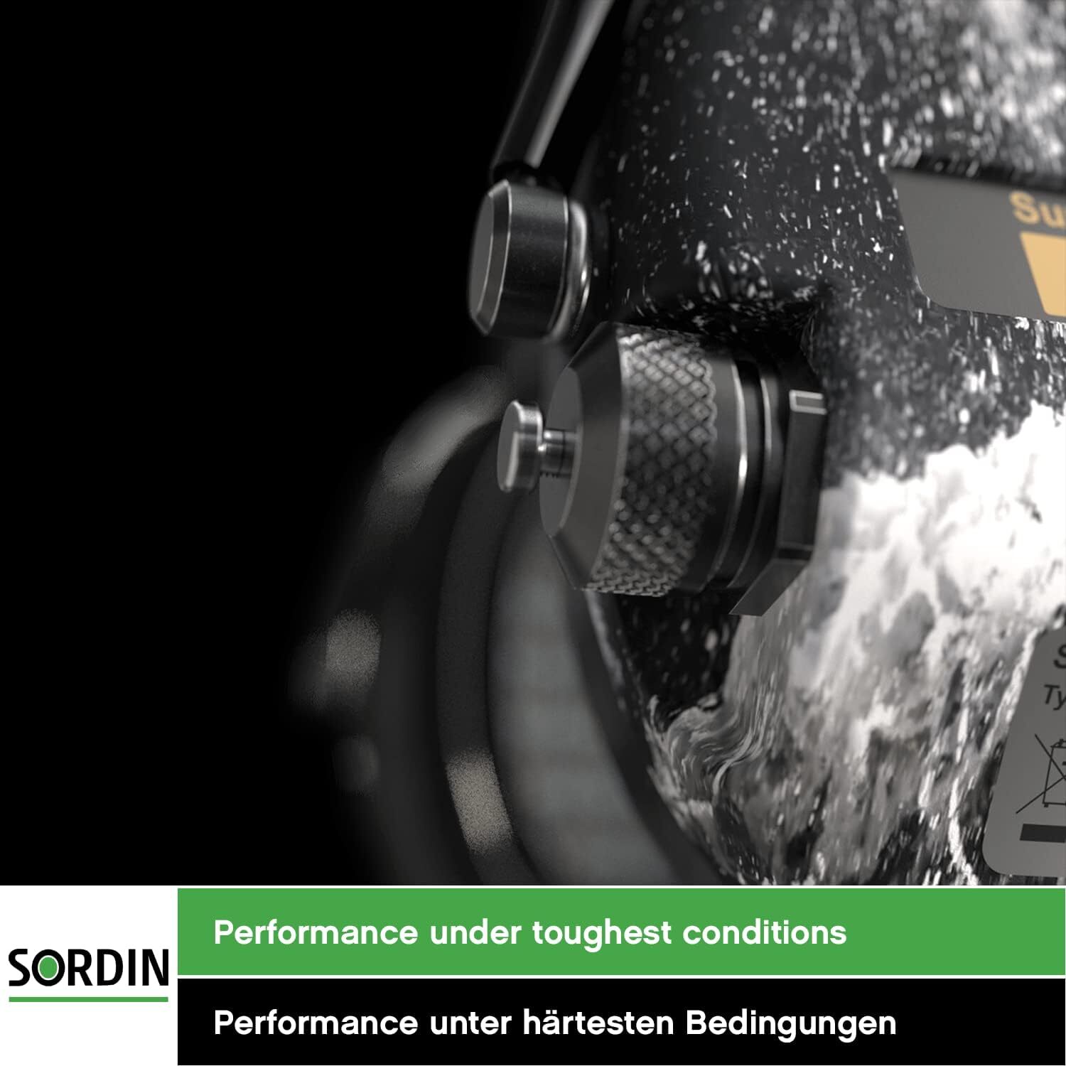 Sordin Supreme Pro-X Ear Defenders for Hunting & Shooting – Active & Electronic