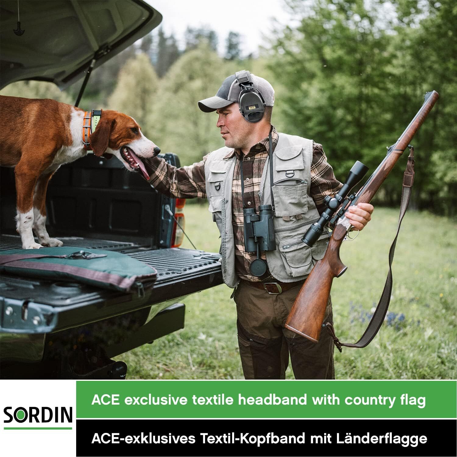 Sordin Supreme Pro-X Ear Defenders for Hunting & Shooting – Active & Electronic