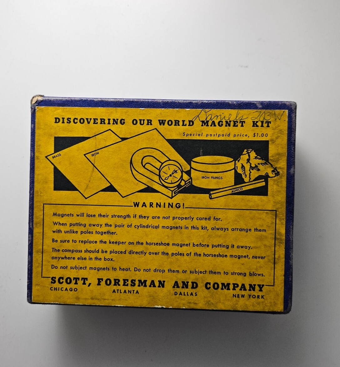 Vintage Discovering Our World Magnet Kit