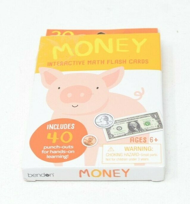 Bendon Money Interactive Flash Cards 36 Flashcards