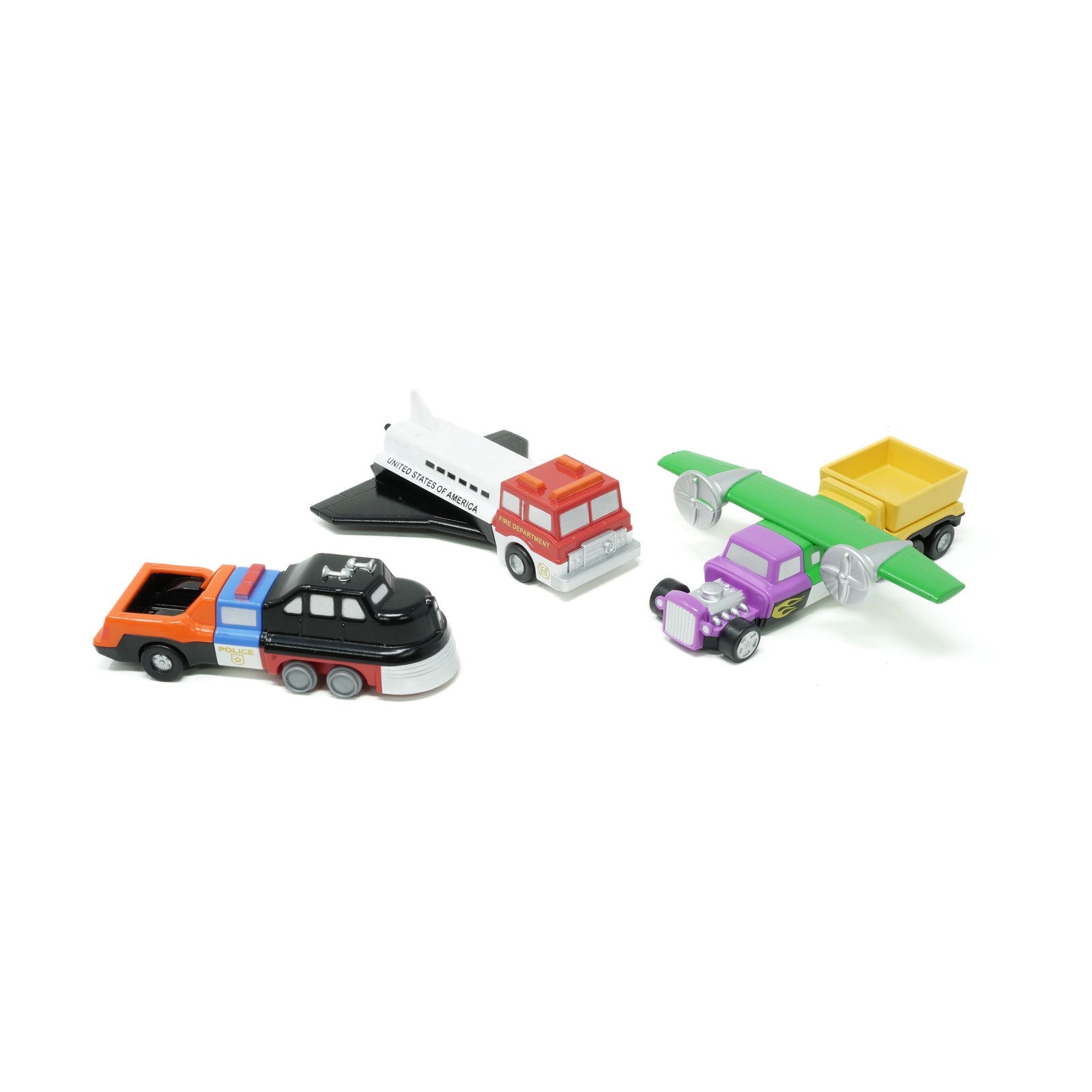 New – Popular Playthings Micro Mix or Match Vehicles – Ages 3+ | 1+ players