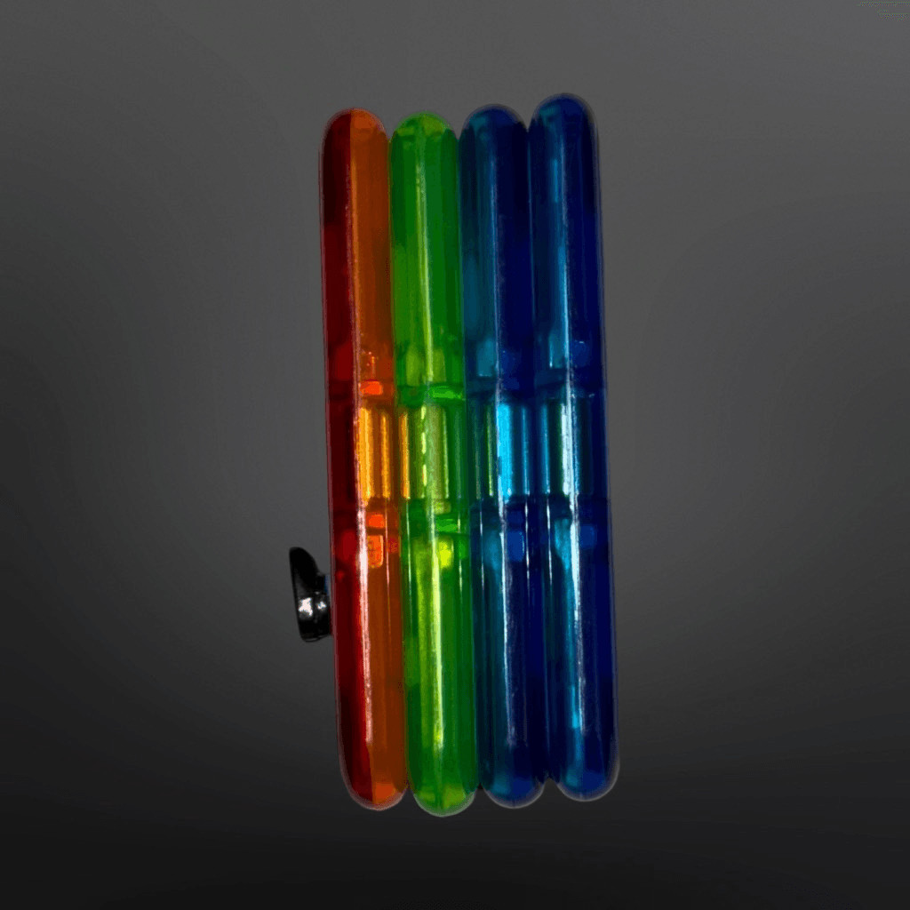 Magformers Boy Character 4 Pieces Add on Rainbow Colors STEM Building Toy B23