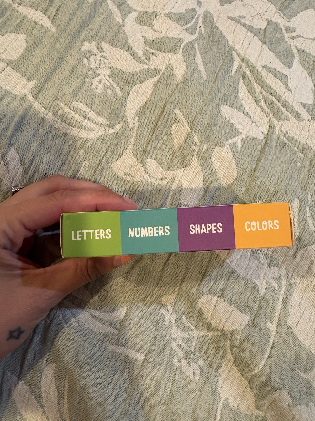 Toddler Learning Flash Cards 58-Card Set Letters Numbers Shapes Colors 18M+