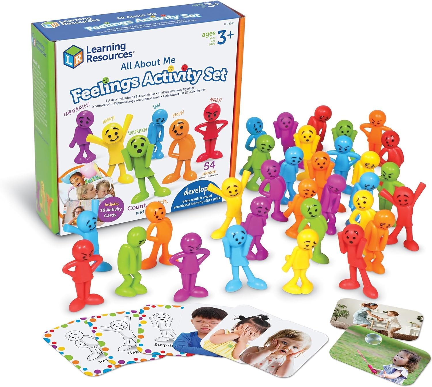 All About Me Feelings Activity Set – Emotional Regulation Tools for Kids, Presch