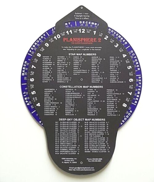 The Super Planisphere Constellation Finder — 38-46 Degrees North Latitude