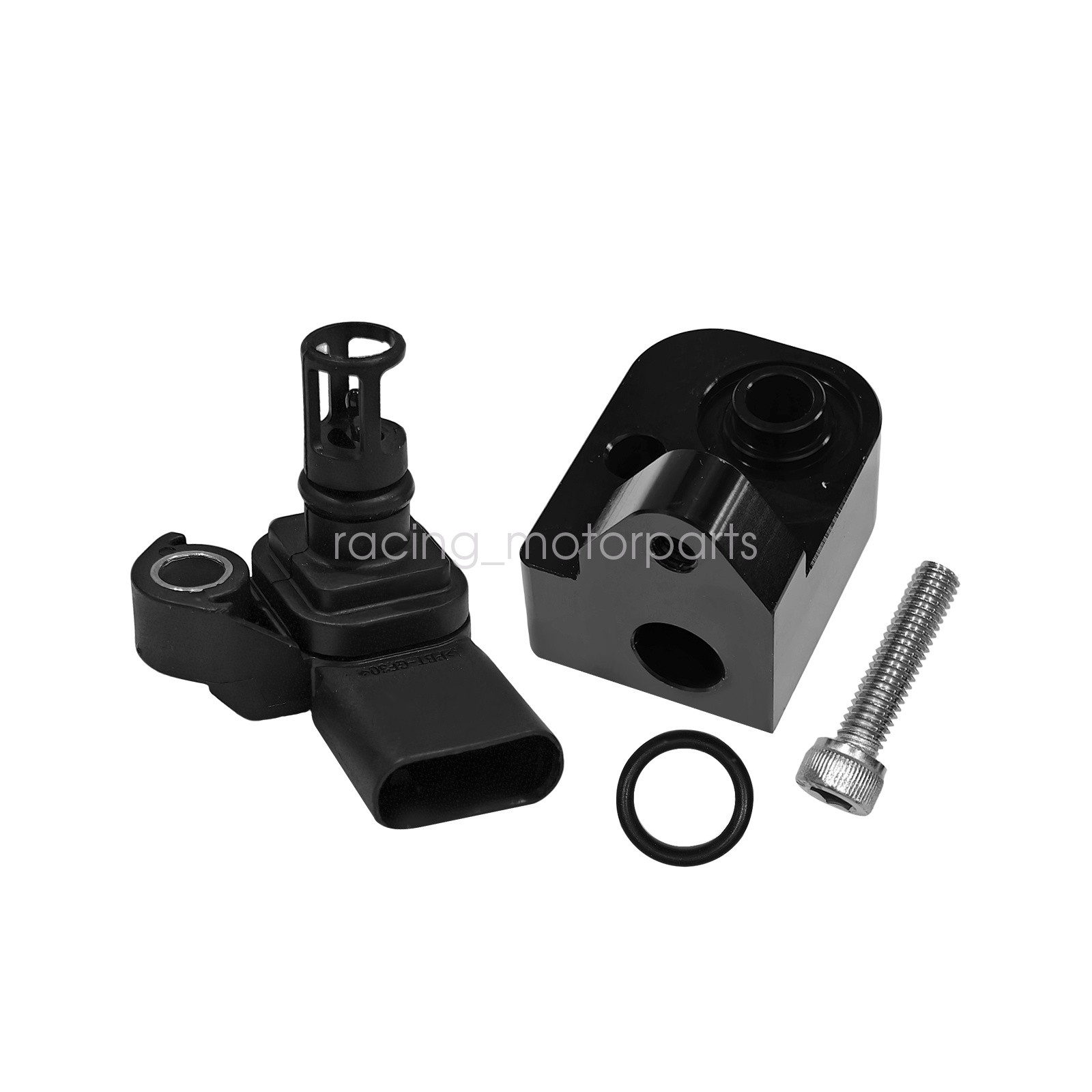 Fit Chevrolet Intake Air Pressure & Temperature Sensor with Black Spacer Kit