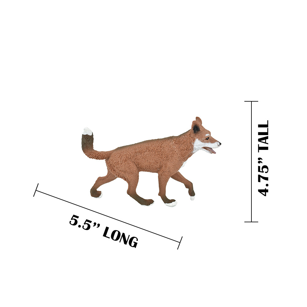Dingo, Plastic Toy, Kids, Realistic Figure, Model, Figurine F4342 B219