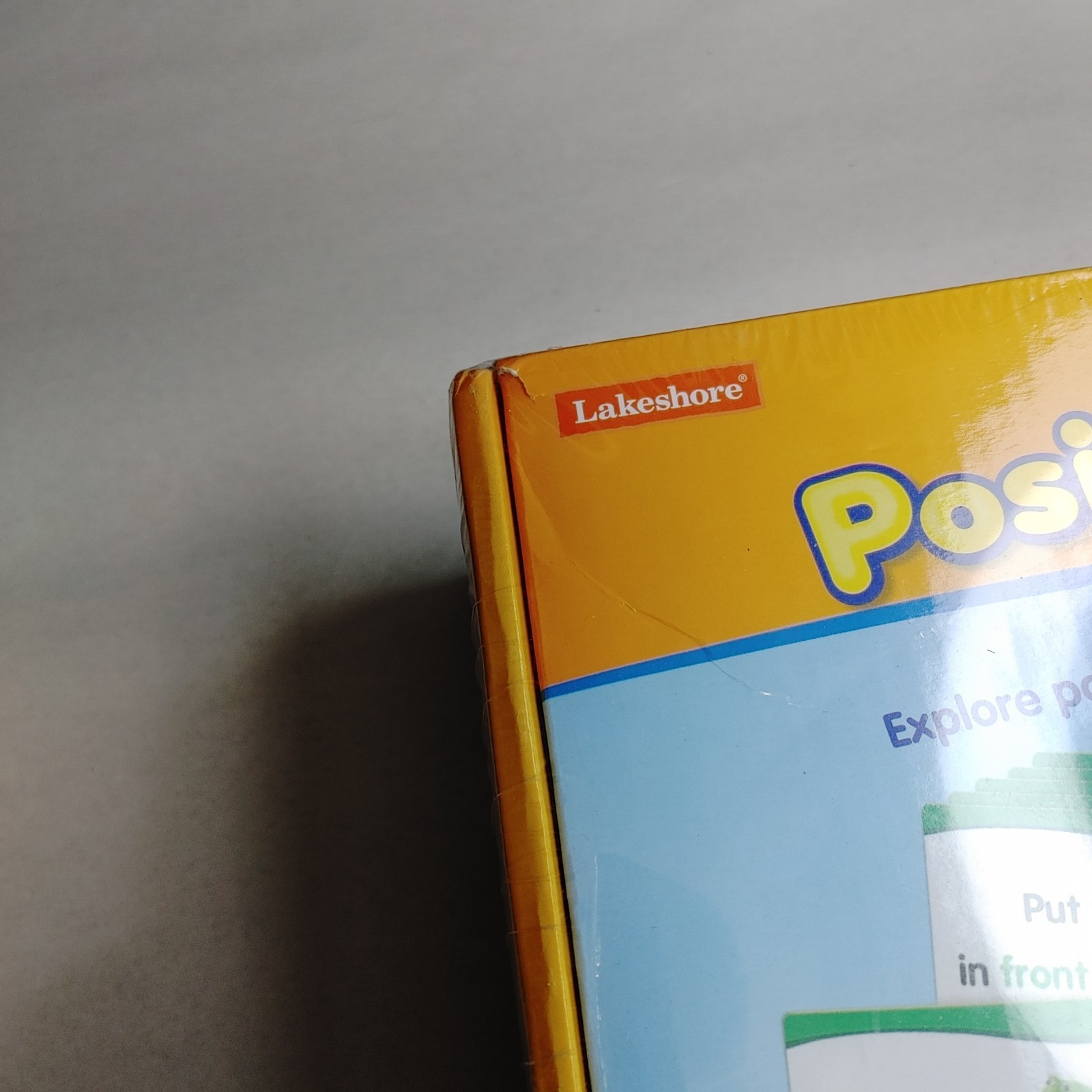 Lakeshore Positional Words Resource Box Ages 3+ PP949 Sealed (READ)