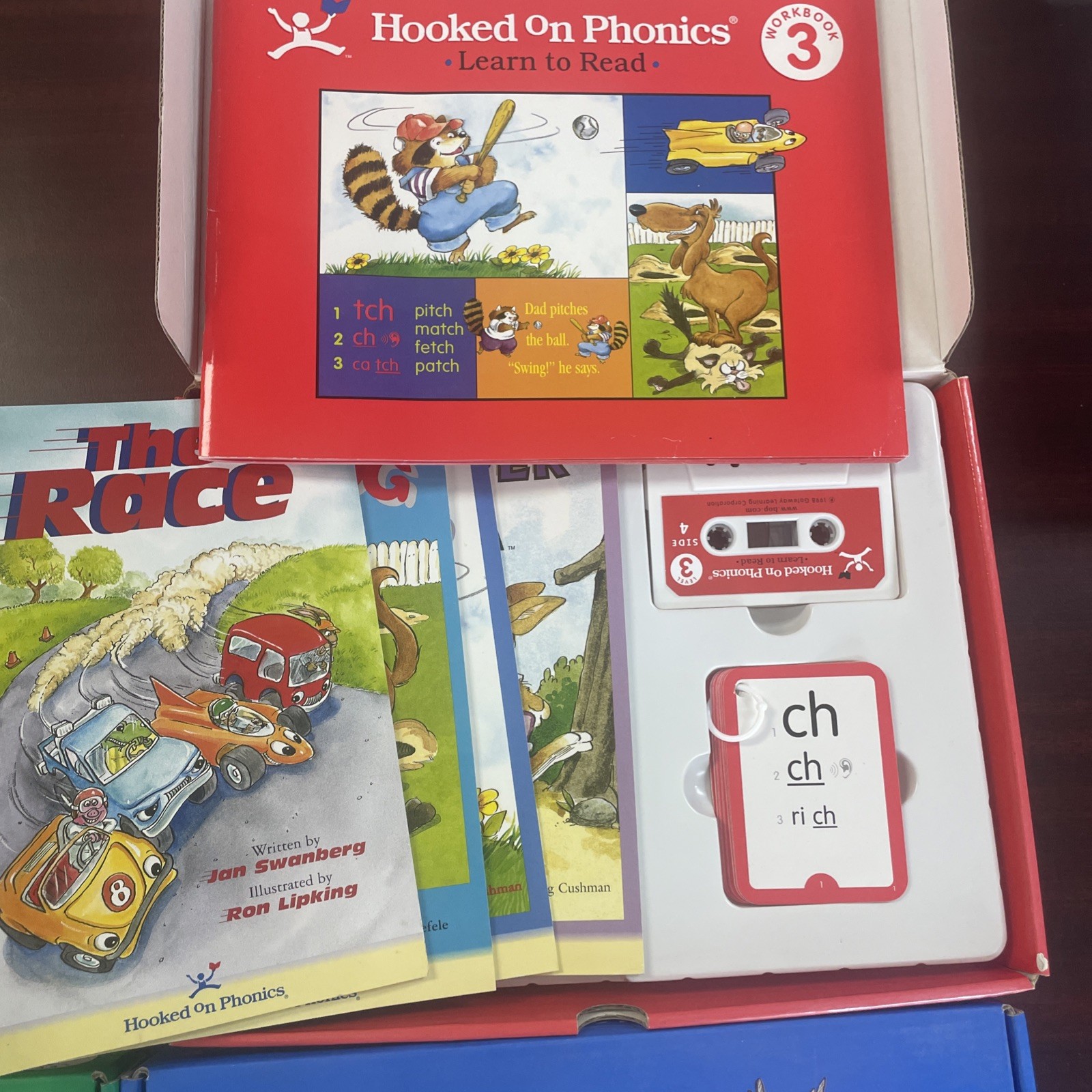 HOOKED ON PHONICS SET Levels 2 3 4 5 Learn To Read Books Parents Kit *Read*