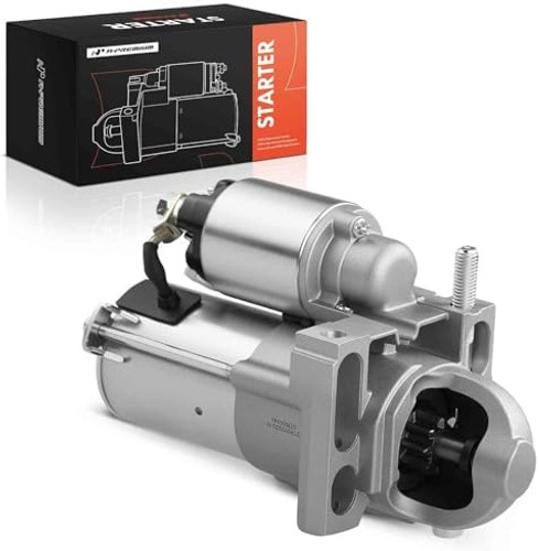 A-Premium Starter Motor Compatible with Chevy Silverado, Tahoe 2003-2008 & GM…