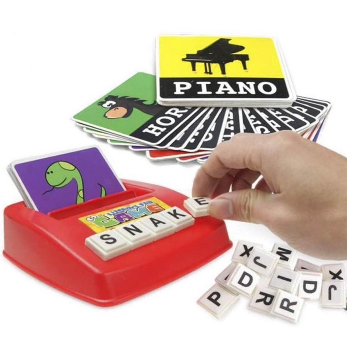 Learning Games for Kids Ages 3-8, Matching Letter Game for Kids Toys Ages 3-8 Ed