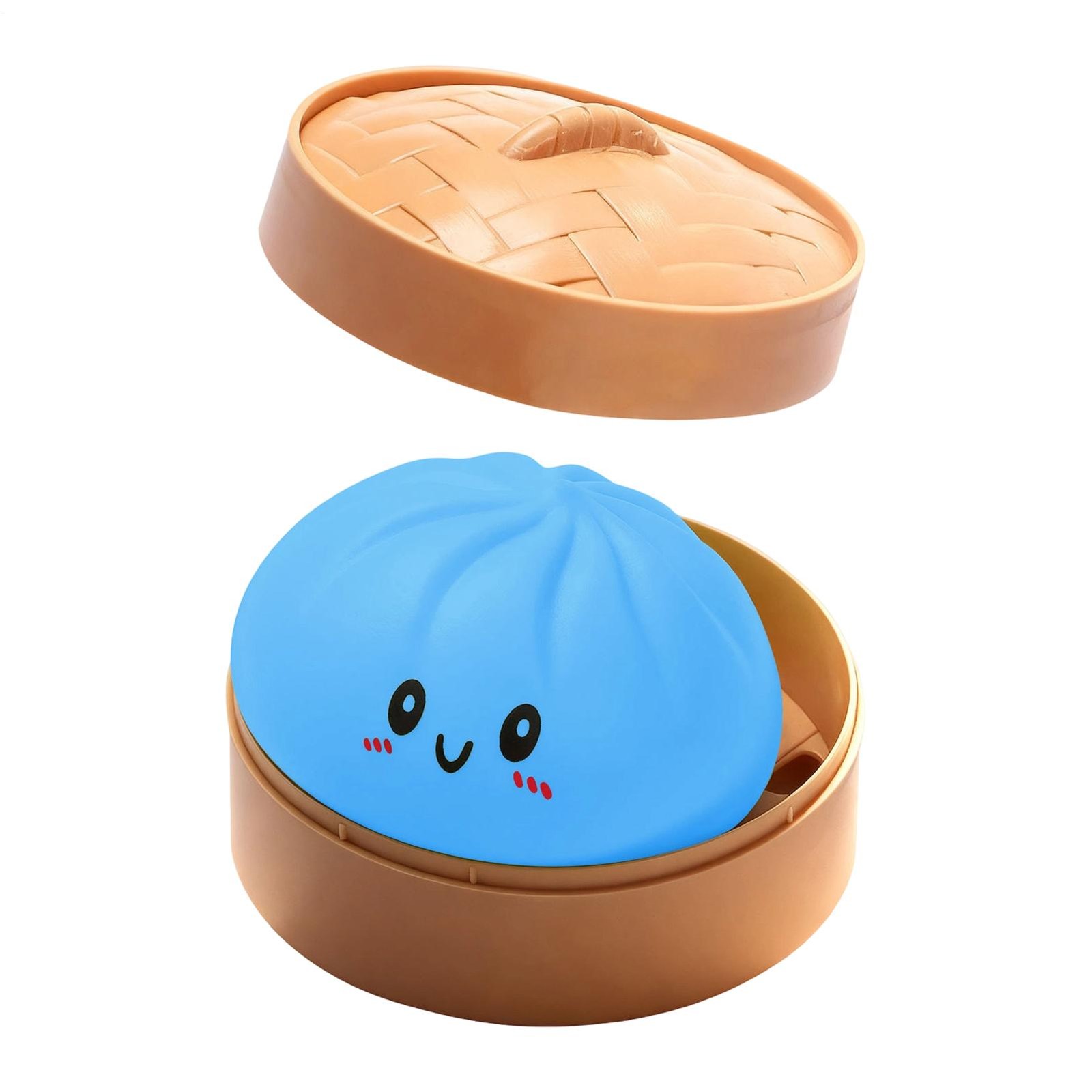 Giant Glitter Dumpling Steamed Bun Dumpling Toy SoftAdorable Squeezing Toy