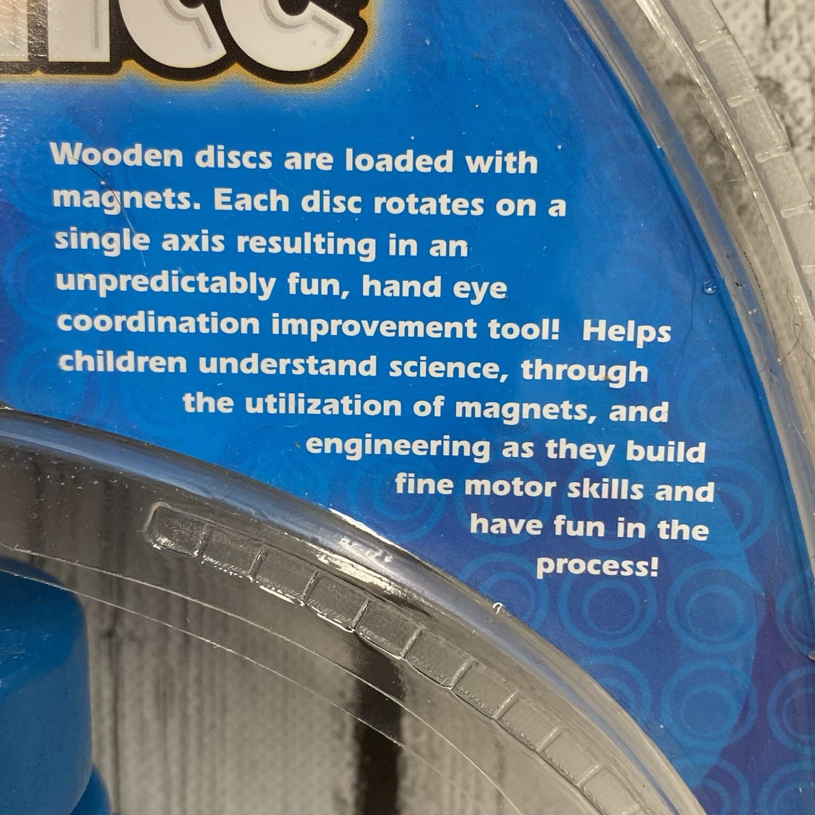 True Balance Coordination STEM Wooden Game Toy Blue Fine Motor Skills By Excite
