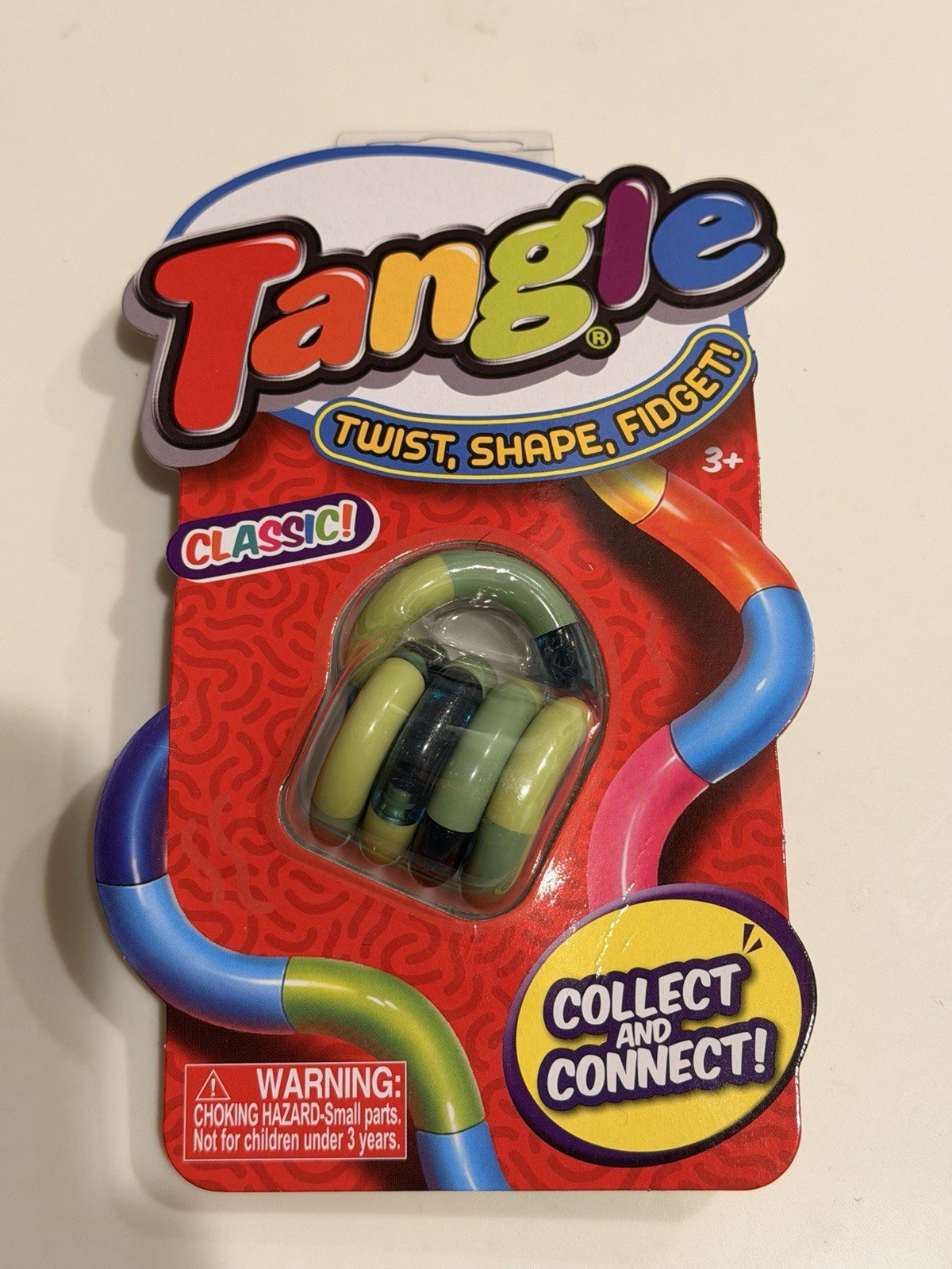 New Tangle Crazy Rainbow Fidget Stress ADHD Autism SEN Sensory Green