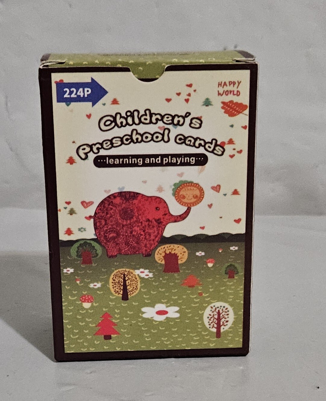Children’s Preschool Cards 224P Learning and Playing