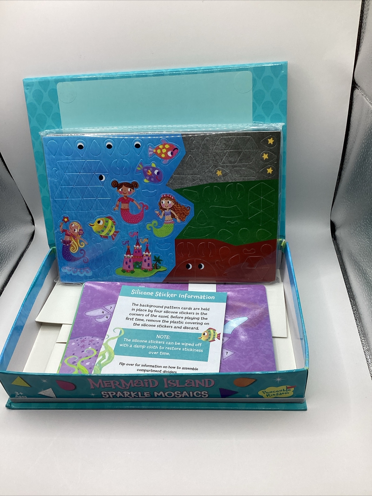 MERMAID ISLAND SPARKLE MOSAICS PEACEABLE KINGDOM Magnetic Play