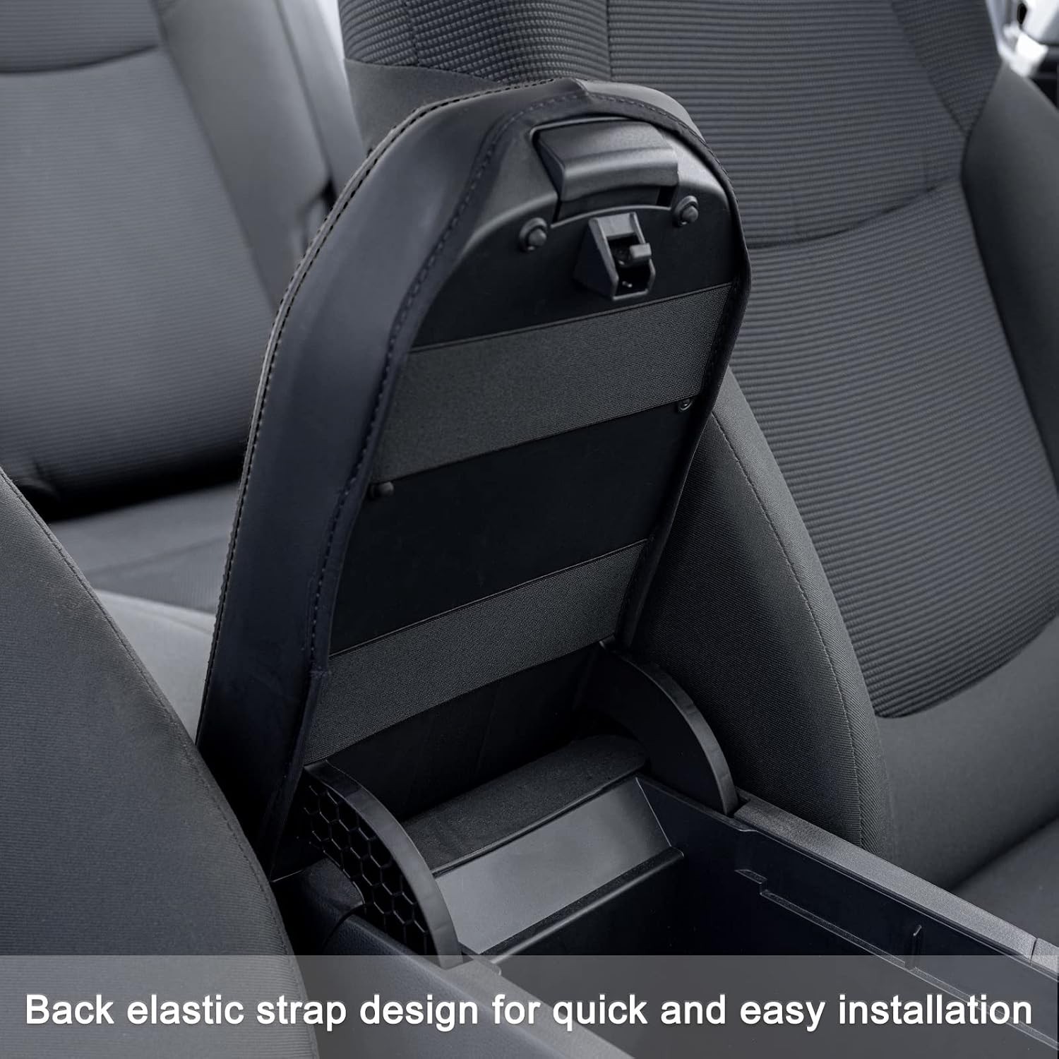JDMCAR Center Console Armrest Cover for 2025 Toyota RAV4 Accessories 2024 2023 2