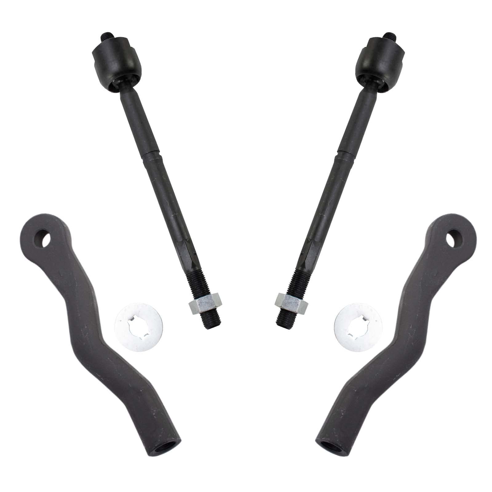 4 Piece Tie Rod End Kit for Lexus IS GS Front Inner Outer Replacement Parts