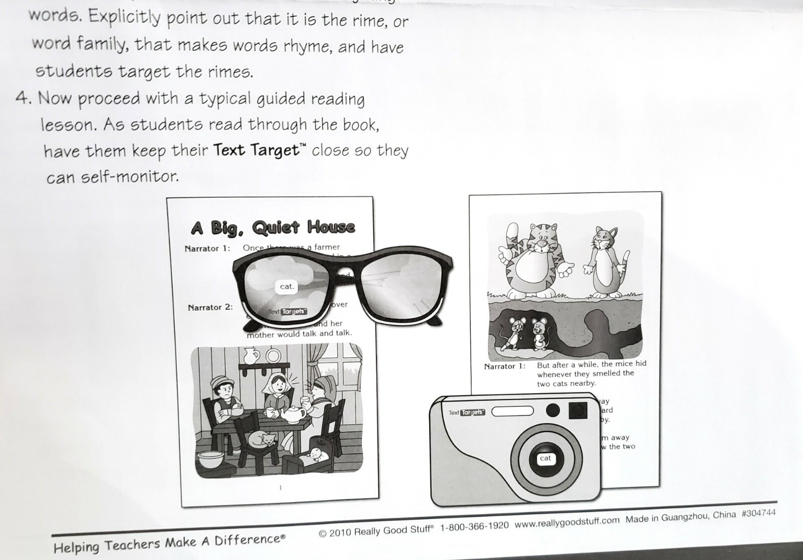 TEXT TARGETS Isolate Word phonics vocabulary comprehension classroom home school
