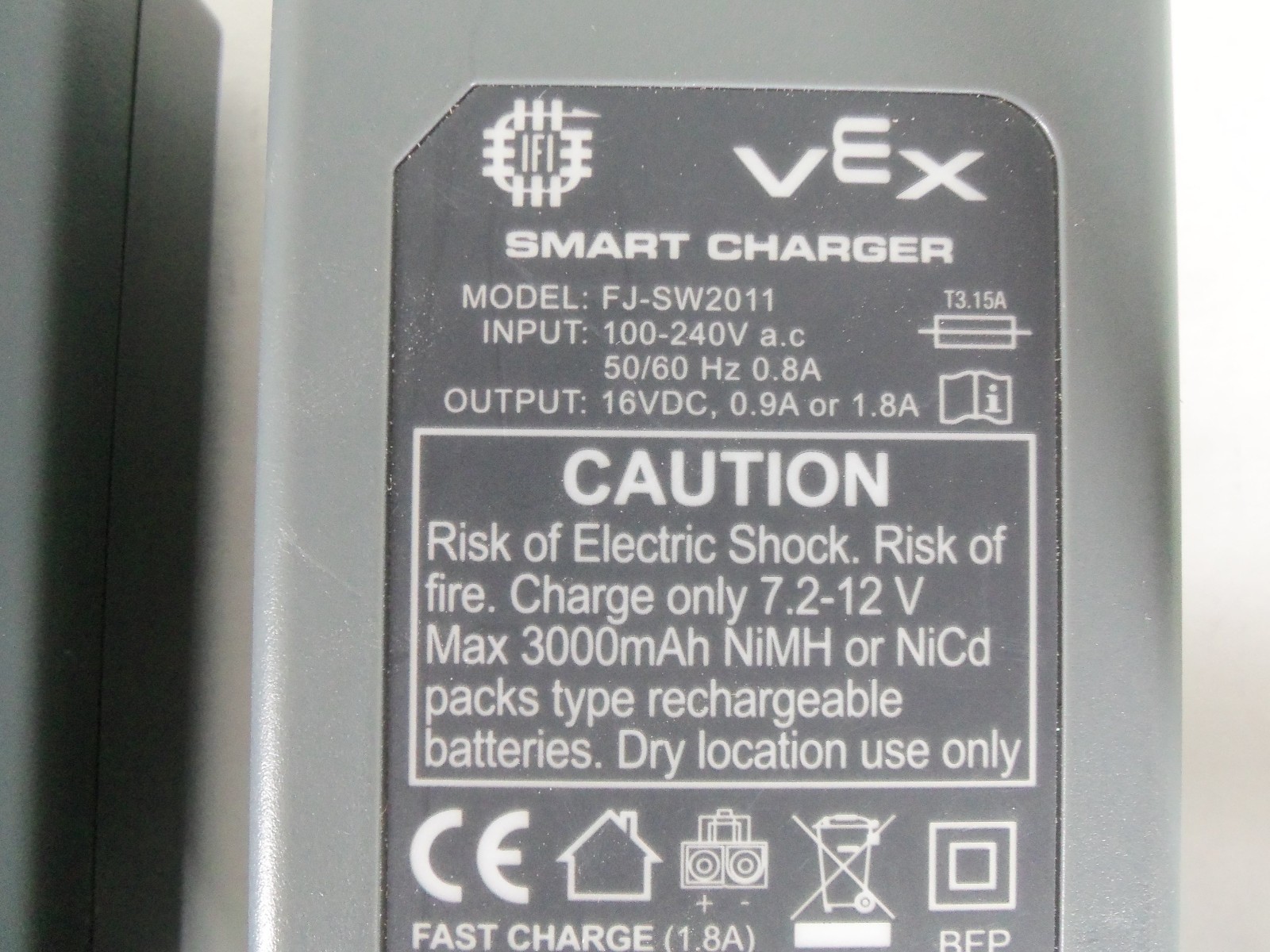 VEX Robotics Smart Charger Model FJ-SW2011 Lot of 2
