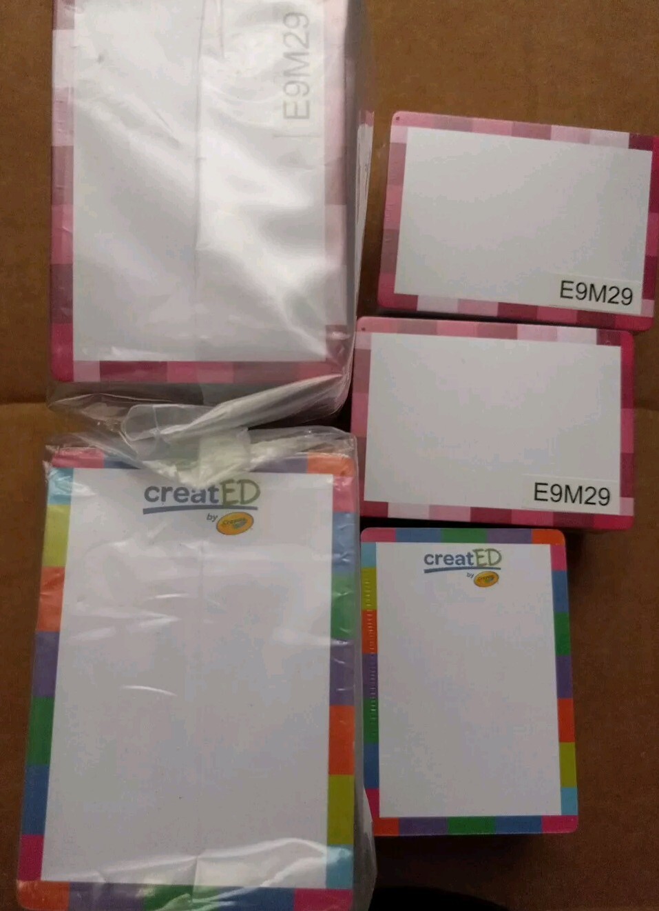 9 PACKS CARDS ONLY FOR creatED by Crayola Design Create-To-Learn Steam Program