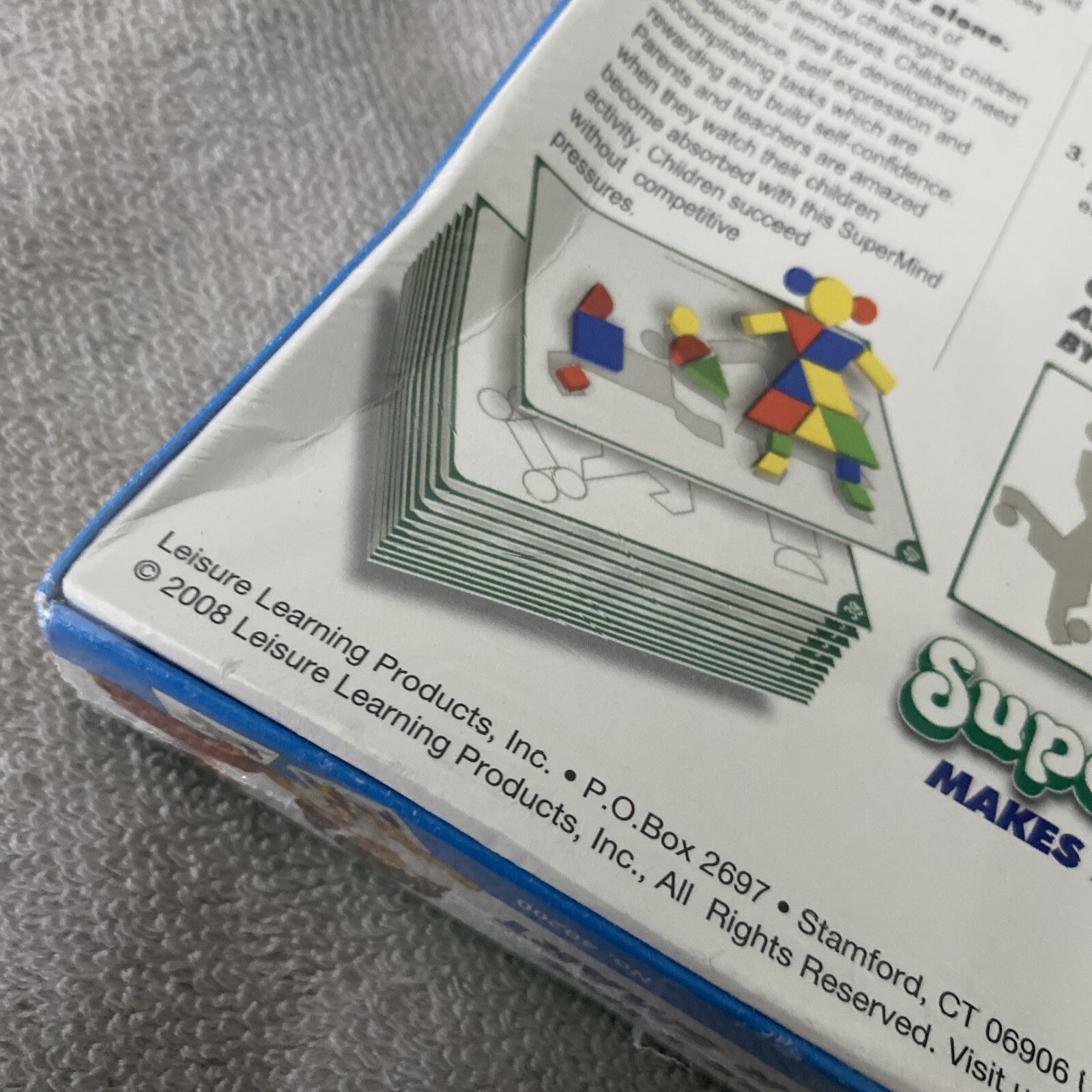 Super Mind 30 Puzzle Educational Makes Kids Super Smart! – New Sealed