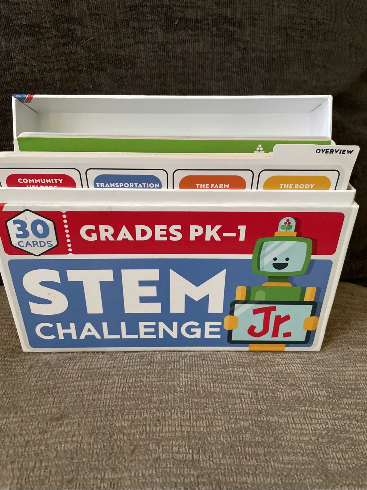STEM CHALLENGE JR: LEARNING CARDS • Grades PK-1 • Educational Brand