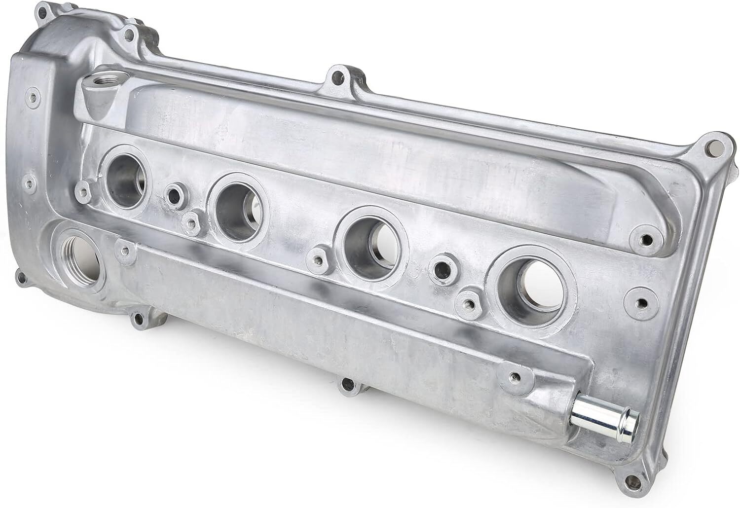 White(Upgrade Aluminum) MITZONE Engine Valve Cover with PCV Hose & Gasket