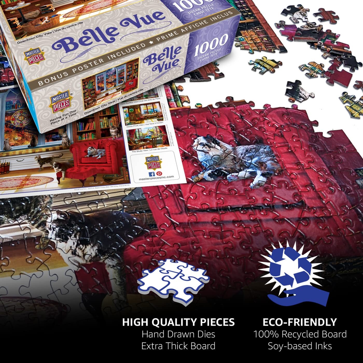 Team Color 18X24 Puzzles Fun Educational Learning Toy For Kids Bold Graphics