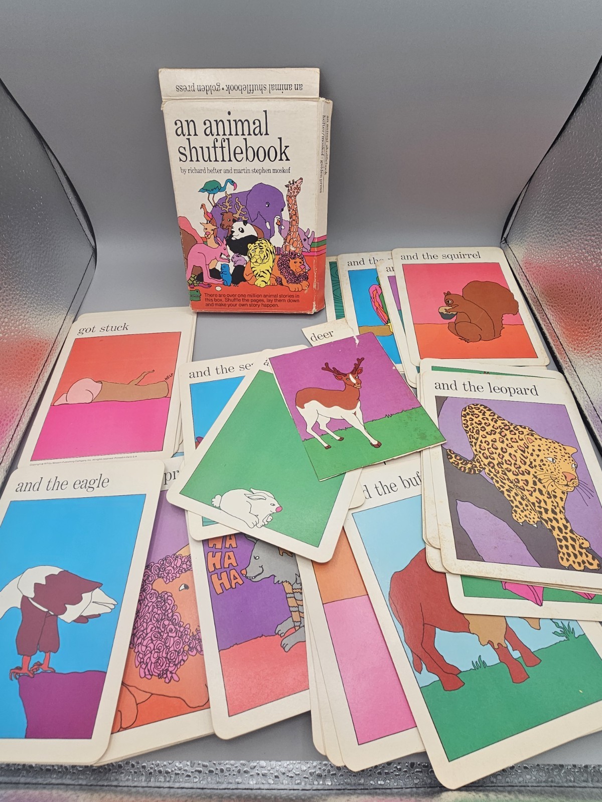 An Animal Shufflebook Cards Richard Hefter Martin Stephen Moskof 1971 49 Cards*