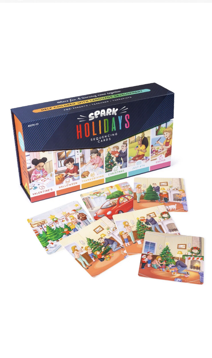 Holiday Themed Kids 4-7 Story Cards Sequence and Storytelling Cards New