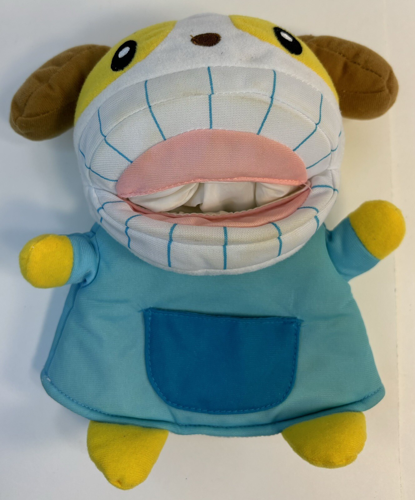 2 Benesse Hand Puppet Lot Plush Japanese Anime