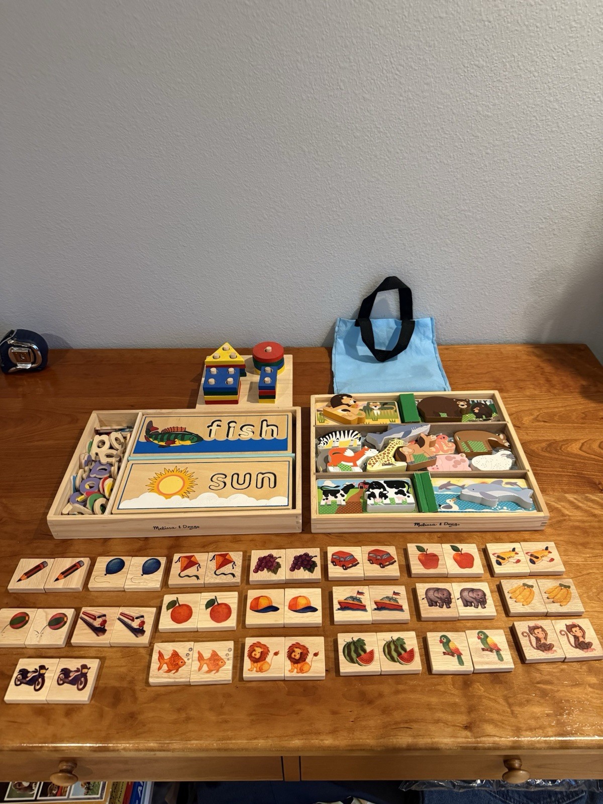 Large set of children’s educational play toys, activities, games, vintage & new