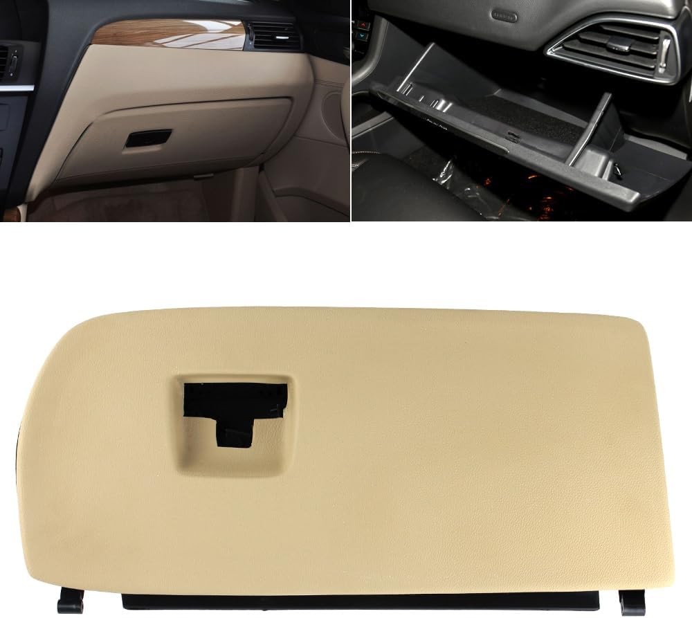 COOL STAR 51166839001 Beige Dash Glove Box Door Cover Lid Compatible with BMW X3