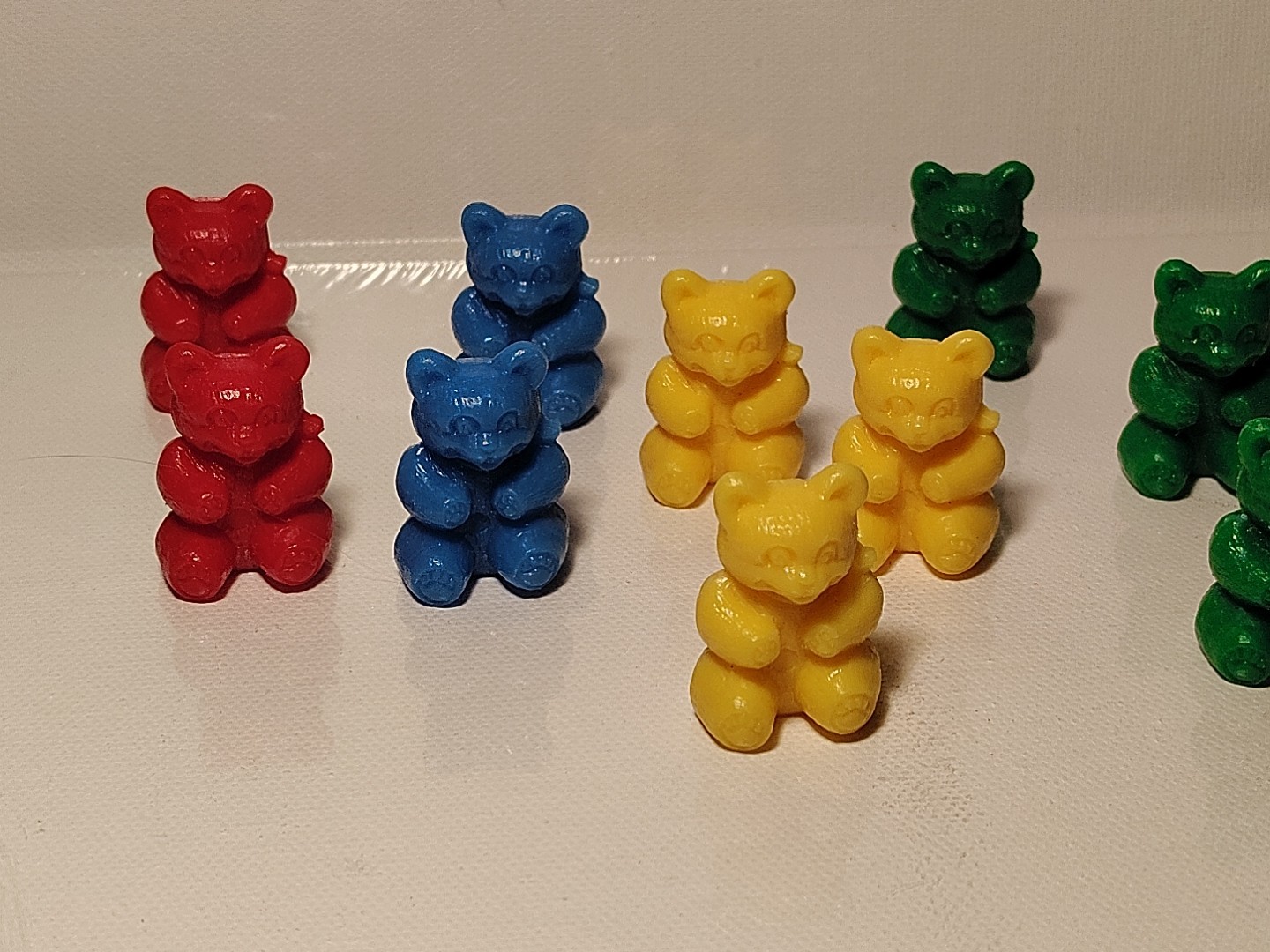 10 Lakeshore Learning Plastic Bears Counters Counting Color & Sorting Toy Math