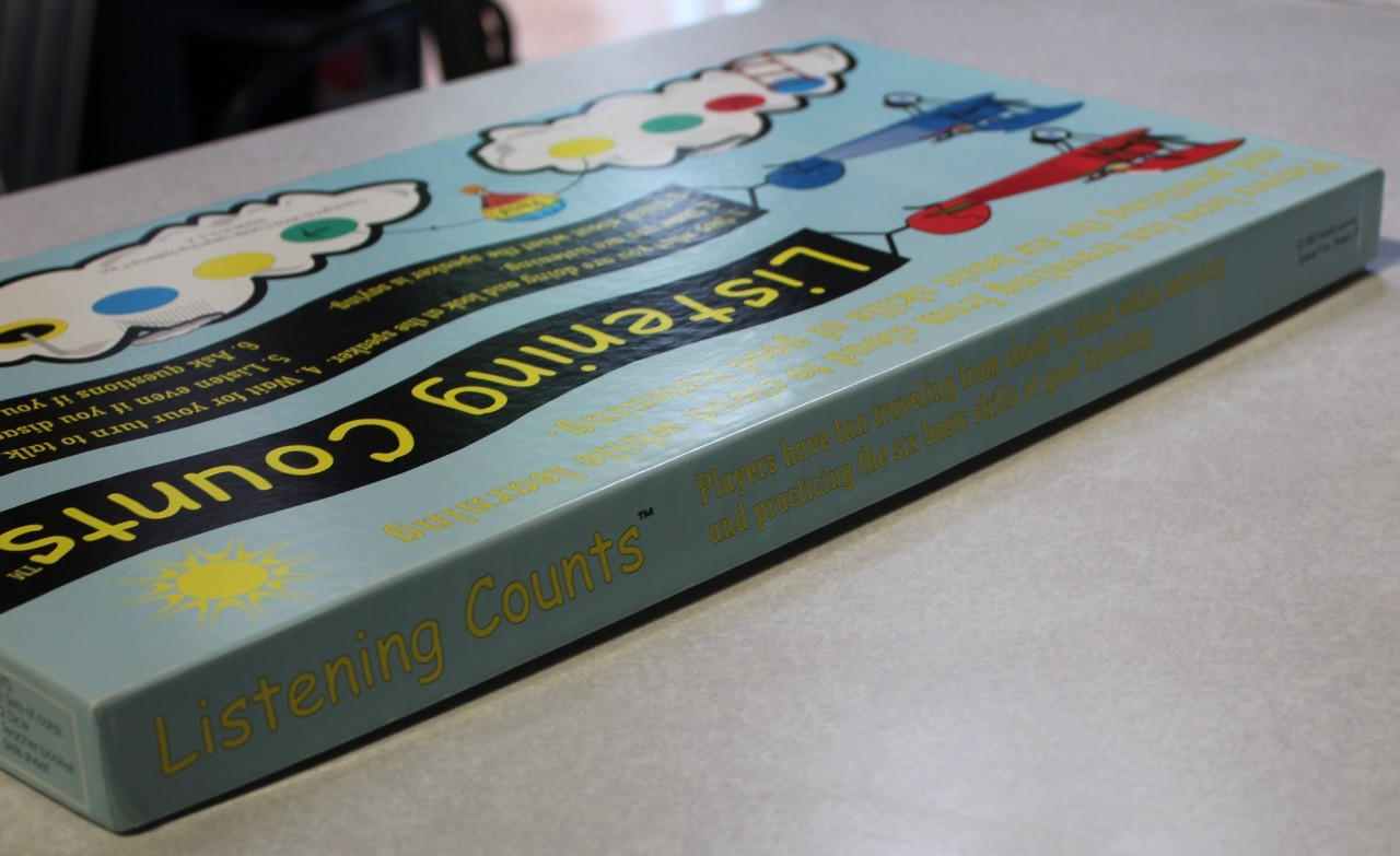 Homeschool Franklin Learning System Listening Counts 1-4 Interactive Board Game