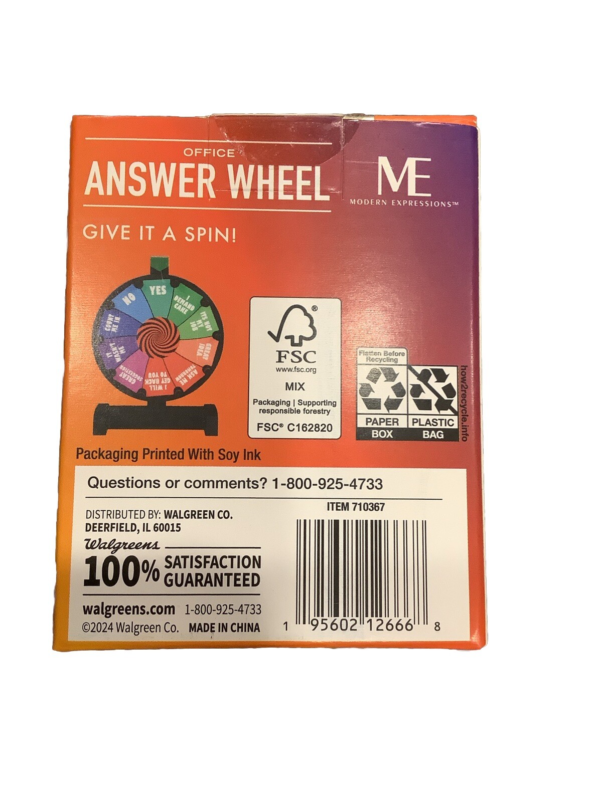 Modern Expression a Off ice Answer Wheel New In Box